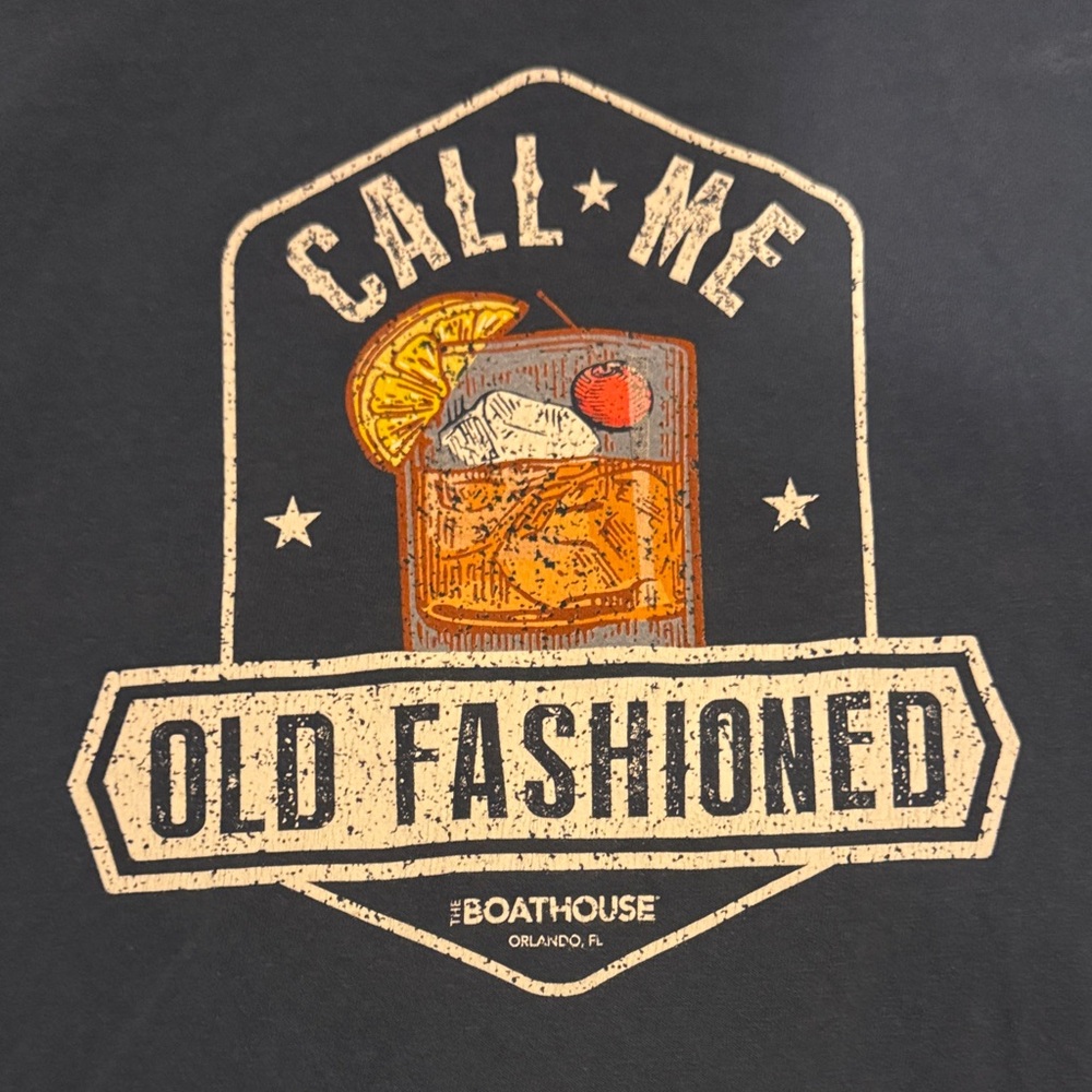 Comfort Colors Navy 'Call Me Old Fashioned' Tee